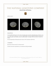 17.05 Ct. Cabochon Moonstone from Ceylon (Sri Lanka) Appraisal