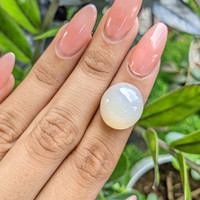 16.19 Ct. Cabochon Moonstone from Ceylon (Sri Lanka) Life Style