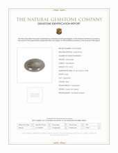 52.25 Ct. Cabochon Moonstone from Ceylon (Sri Lanka) Scan Report