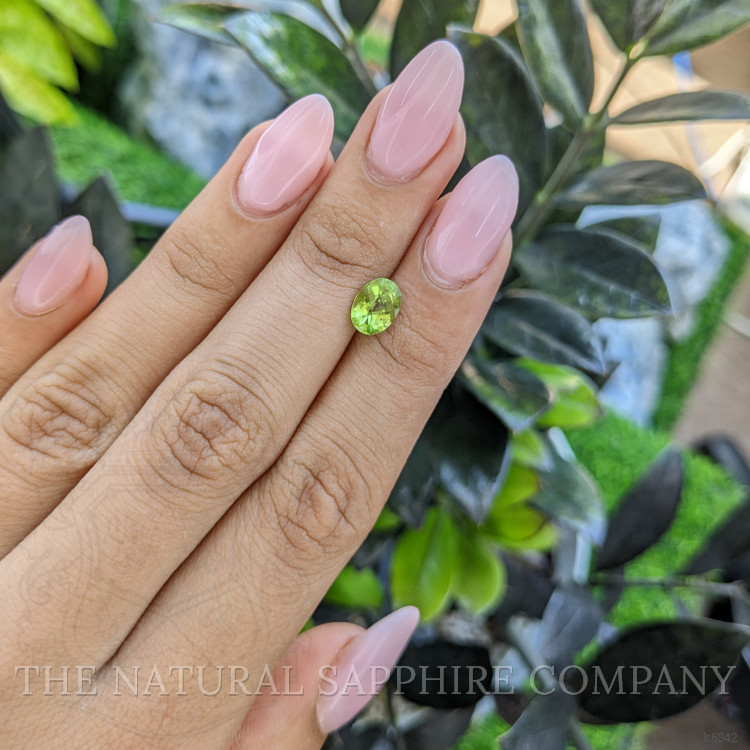 1.35 Ct. Peridot from Ceylon (Sri Lanka)