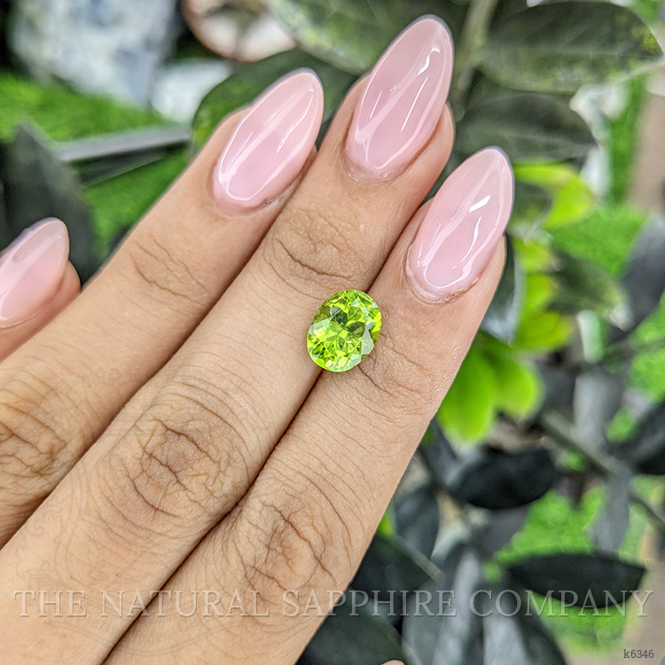 3.25 Ct. Peridot from Ceylon (Sri Lanka)