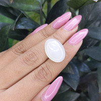 12.30 Ct. Cabochon Moonstone from Ceylon (Sri Lanka) Life Style