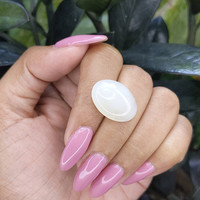 12.30 Ct. Cabochon Moonstone from Ceylon (Sri Lanka) Life Style