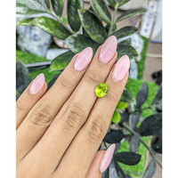 2.99 Ct. Peridot from Ceylon (Sri Lanka) Life Style