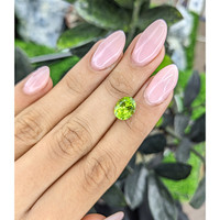 2.93 Ct. Peridot from Ceylon (Sri Lanka) Life Style