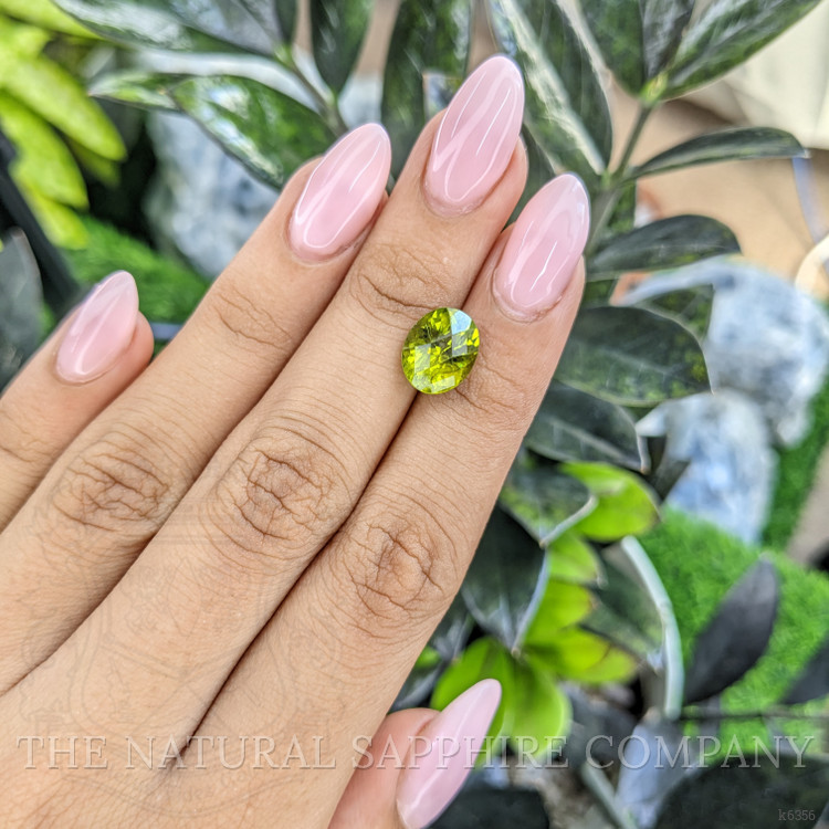 4.45 Ct. Peridot from Ceylon (Sri Lanka)