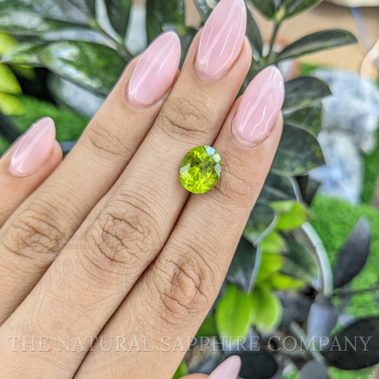4.67 Ct. Peridot from Ceylon (Sri Lanka)