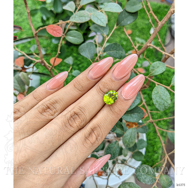 4.15 Ct. Peridot from Ceylon (Sri Lanka)