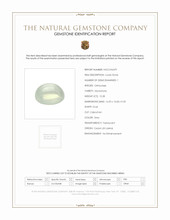 15.28 Ct. Cabochon Moonstone from Ceylon (Sri Lanka) Scan Report
