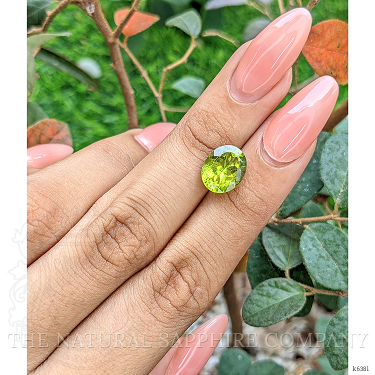 3.52 Ct. Peridot from Ceylon (Sri Lanka)