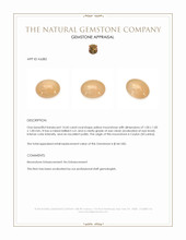 14.45 Ct. Moonstone from Ceylon (Sri Lanka) Appraisal