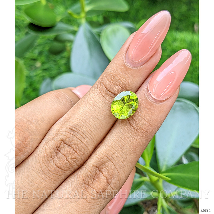 4.36 Ct. Peridot from Ceylon (Sri Lanka)