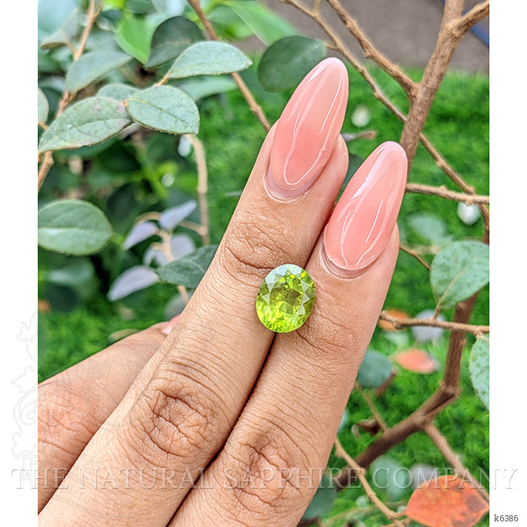 3.86 Ct. Peridot from Ceylon (Sri Lanka)