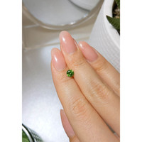 0.74 Ct. Demantoid Garnet from Russia Life Style
