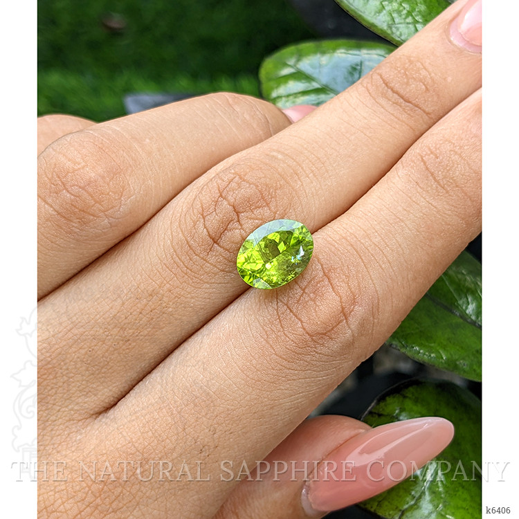 3.94 Ct. Peridot from Ceylon (Sri Lanka)