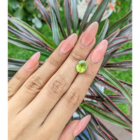 3.73 Ct. Peridot from Ceylon (Sri Lanka) Life Style