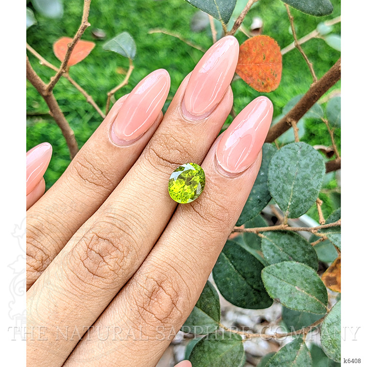 3.70 Ct. Peridot from Ceylon (Sri Lanka)