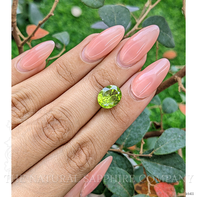 4.28 Ct. Peridot from Ceylon (Sri Lanka)