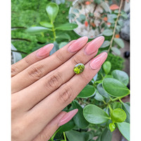 3.79 Ct. Peridot from Ceylon (Sri Lanka) Life Style