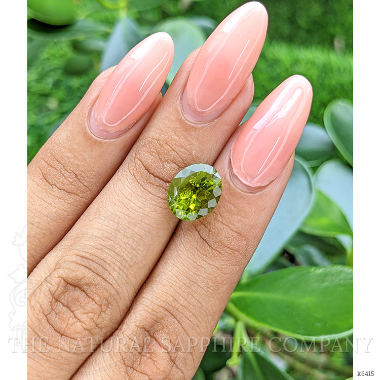 4.14 Ct. Peridot from Ceylon (Sri Lanka)