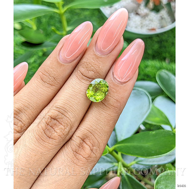 4.61 Ct. Peridot from Ceylon (Sri Lanka)
