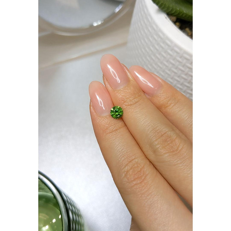 0.91 Ct. Demantoid Garnet from Russia