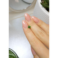 0.85 Ct. Demantoid Garnet from Russia Life Style