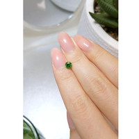 0.74 Ct. Demantoid Garnet from Russia Life Style