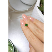 0.87 Ct. Demantoid Garnet from Russia Life Style