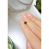 0.83 Ct. Demantoid Garnet from Russia Life Style