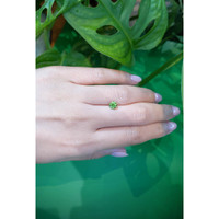 0.81 Ct. Demantoid Garnet from Russia Life Style