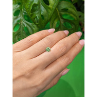 0.83 Ct. Demantoid Garnet from Russia Life Style