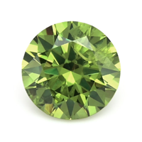 0.88 Ct. Demantoid Garnet from Russia Video