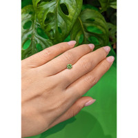 0.70 Ct. Demantoid Garnet from Russia Life Style