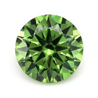 0.58 Ct. Demantoid Garnet from Russia Video