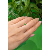0.58 Ct. Demantoid Garnet from Russia Life Style