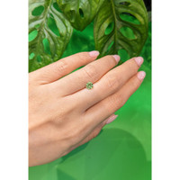 0.74 Ct. Demantoid Garnet from Russia Life Style