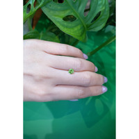 0.80 Ct. Demantoid Garnet from Russia Life Style