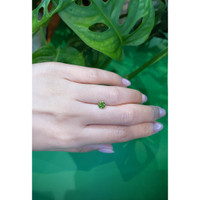 0.74 Ct. Demantoid Garnet from Russia Life Style