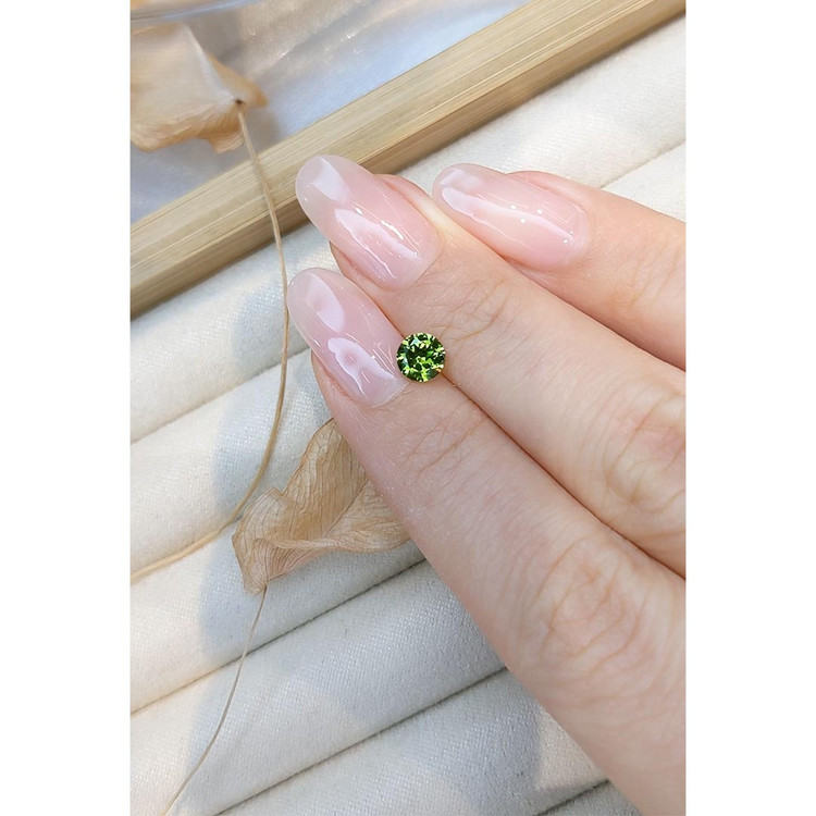 0.74 Ct. Demantoid Garnet from Russia