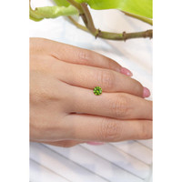 0.74 Ct. Demantoid Garnet from Russia Life Style