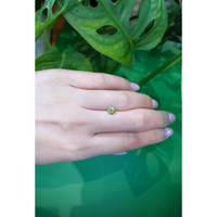 0.74 Ct. Demantoid Garnet from Russia Life Style