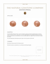 26.01 Ct. Cabochon Moonstone from Ceylon (Sri Lanka) Appraisal