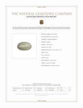 33.95 Ct. Grey Cabochon Moonstone from Ceylon (Sri Lanka) Scan Report