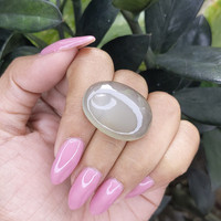 33.95 Ct. Cabochon Moonstone from Ceylon (Sri Lanka) Life Style