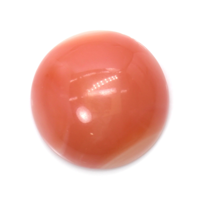 10.52 Ct. Cabochon Coral from Italy Video