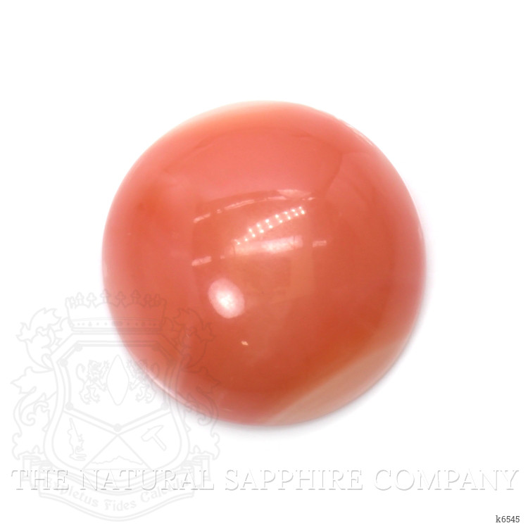 10.52 Ct. Cabochon Coral from Italy