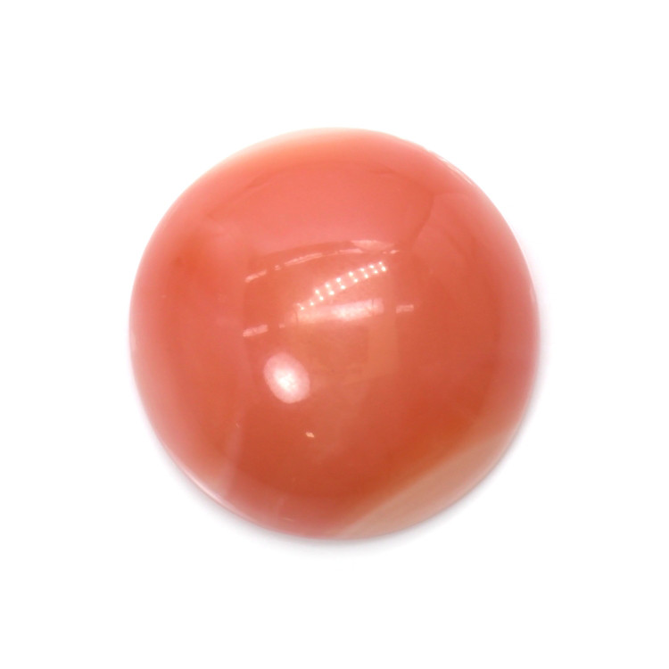 10.52 Ct. Cabochon Coral from Italy