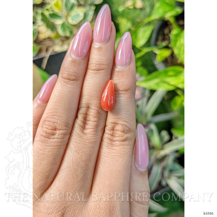 4.44 Ct. Coral from Italy