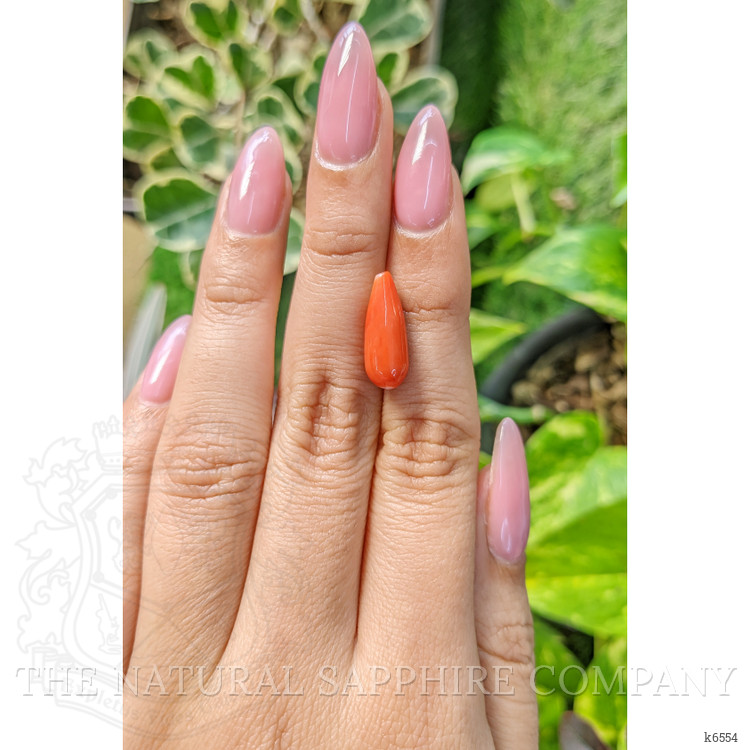 4.89 Ct. Coral from Italy